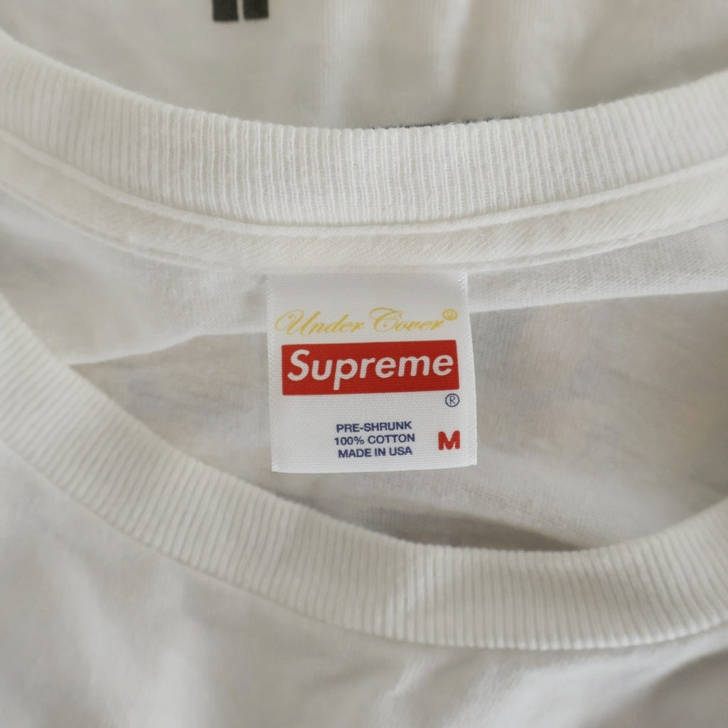 SUPREME(シュプリーム) 18SS ×アンダーカバー パブリックエネミー クルーネックロングスリーブTシャツ ホワイト