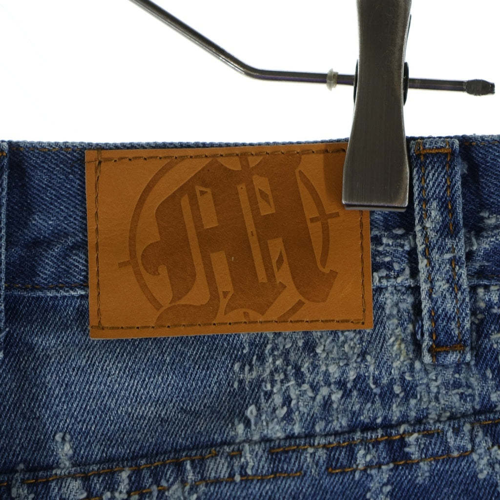NO BRAND(ノーブランド) MENACE メナス DENIM WORK PANTS デニム パンツ インディゴ