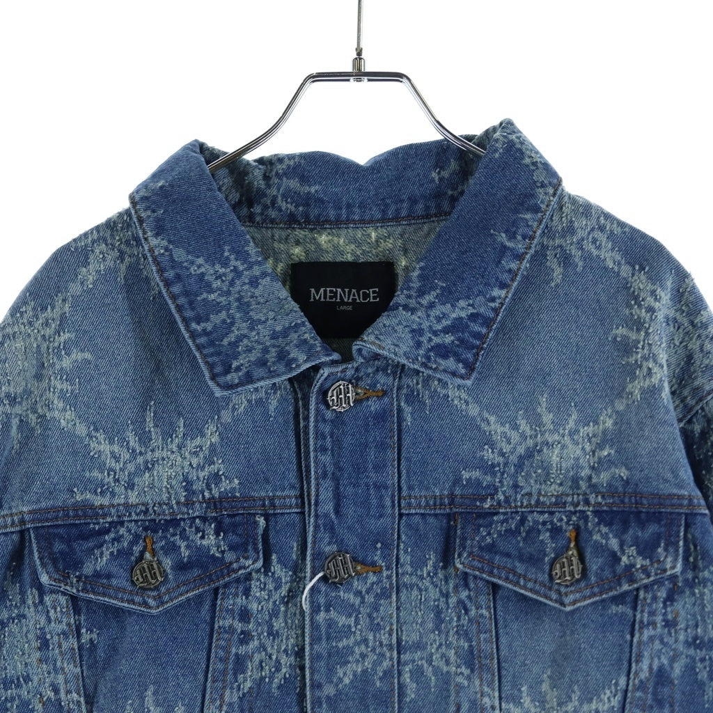 NO BRAND(ノーブランド) MENACE メナス DENIM WORK JACKET デニムジャケット インディゴ