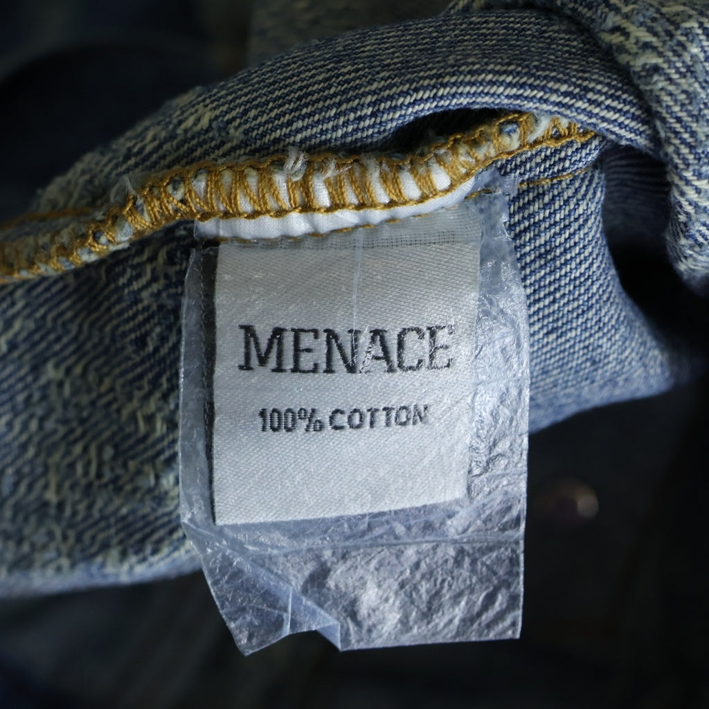 NO BRAND(ノーブランド) MENACE メナス DENIM WORK JACKET デニムジャケット インディゴ
