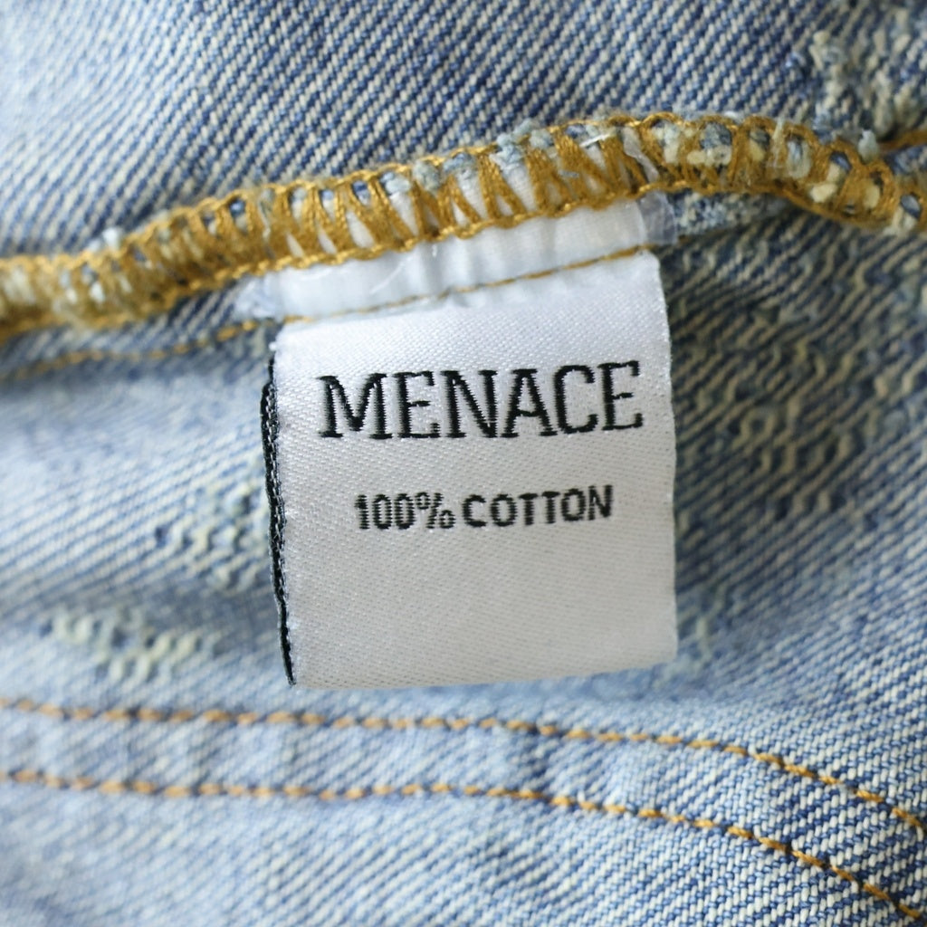 NO BRAND(ノーブランド) MENACE メナス DENIM WORK JACKET デニムジャケット インディゴ