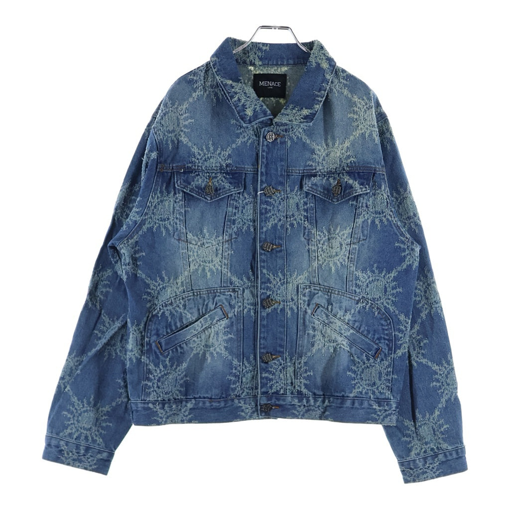 NO BRAND(ノーブランド) MENACE メナス DENIM WORK JACKET デニムジャケット インディゴ