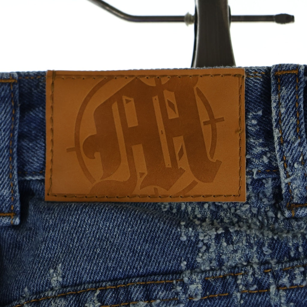 NO BRAND(ノーブランド) MENACE メナス DENIM WORK PANTS デニム パンツ インディゴ