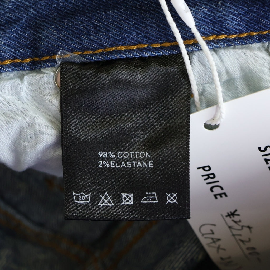 NO BRAND(ノーブランド) MENACE メナス DENIM WORK PANTS デニム パンツ インディゴ