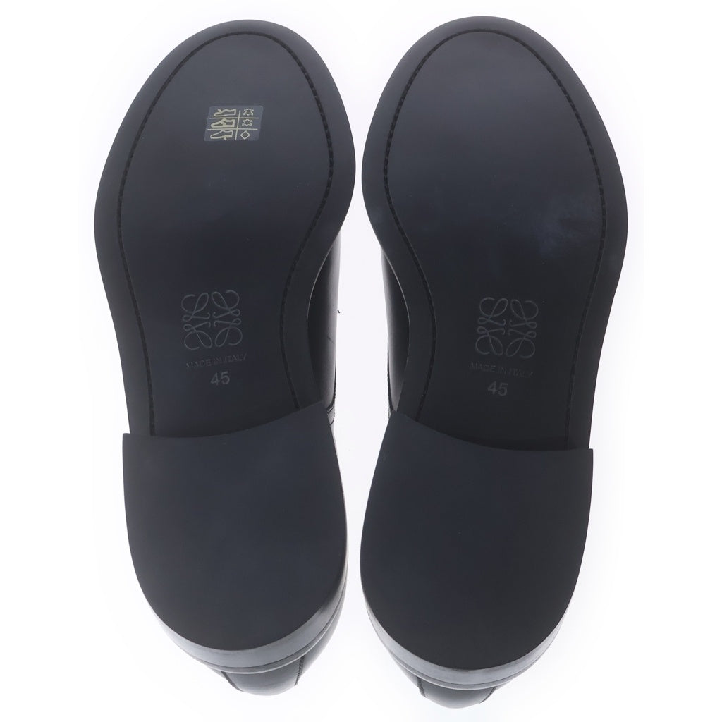 LOEWE(ロエベ) プレーントゥ レザー シューズ ブラック