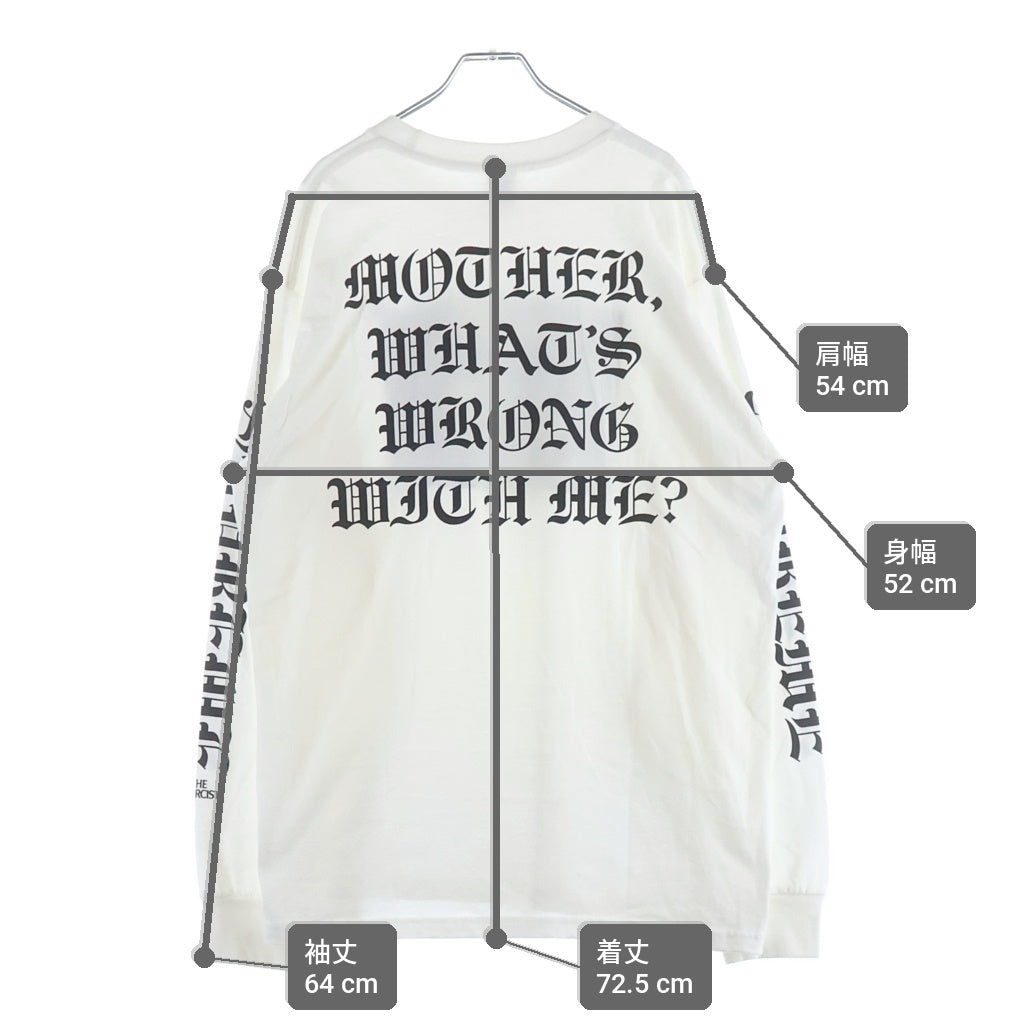 SUPREME(シュプリーム) 25AW The Exorcist Mother L/S Tee エクソシスト マザー ロングスリーブTシャツ ホワイト