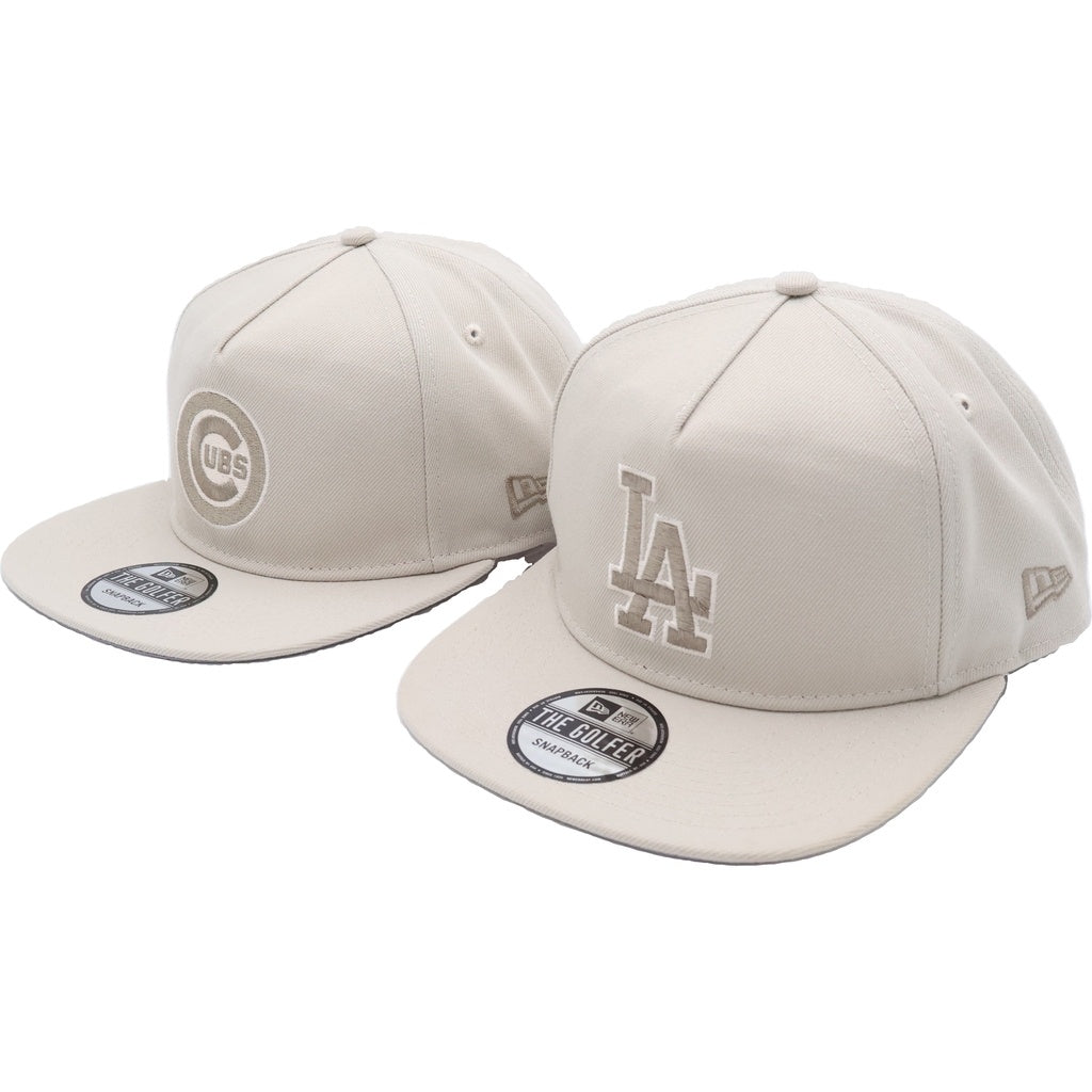 NEW ERA(ニューエラ) THE CAP別注 2025MLB開幕戦限定 ドジャース カブス ベースボール キャップ セット アイボリー