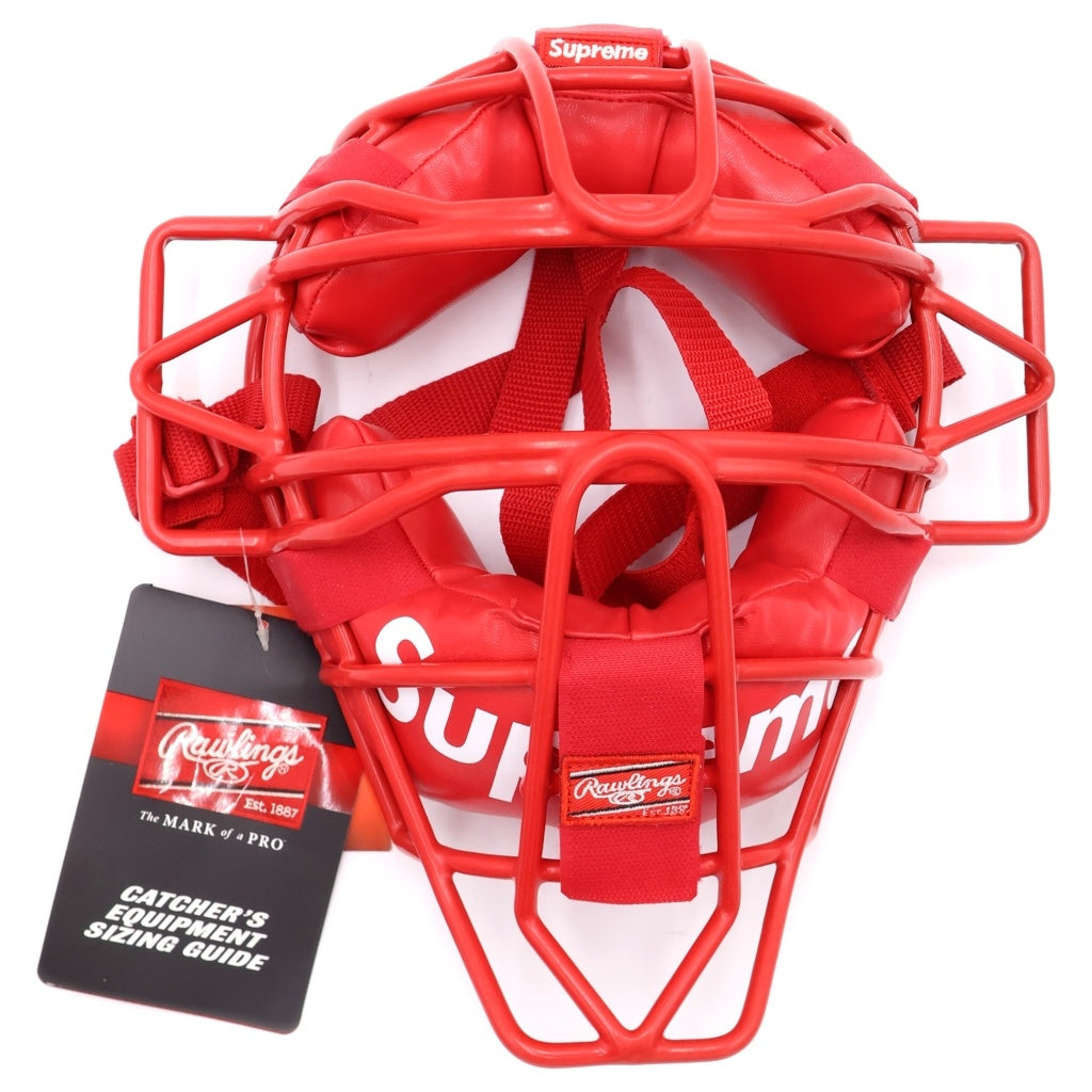 SUPREME(シュプリーム) 18SS ×Rawlings Catcher's Mask ローリングス キャッチャーマスク レッド