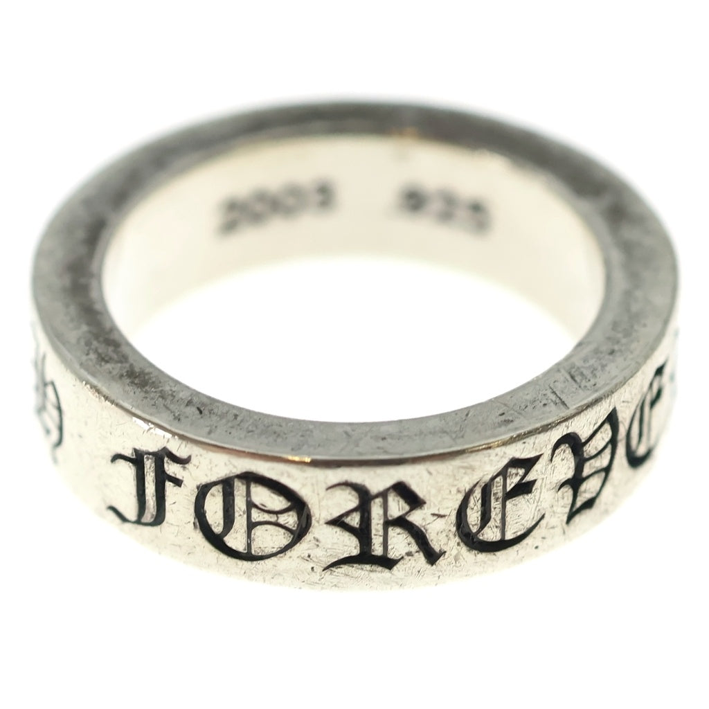 CHROME HEARTS(クロムハーツ) 6mm SPACER FOREVER 6mmスペーサーリング フォーエバーシルバーBCA337