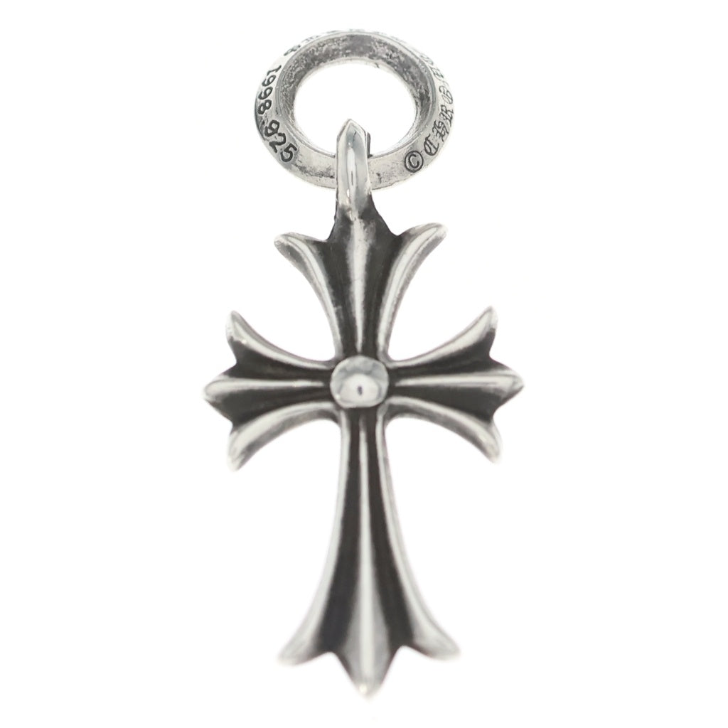 CHROME HEARTS(クロムハーツ) TINY CH CROSS タイニーCHクロス チャーム ネックレストップ シルバー BCA382