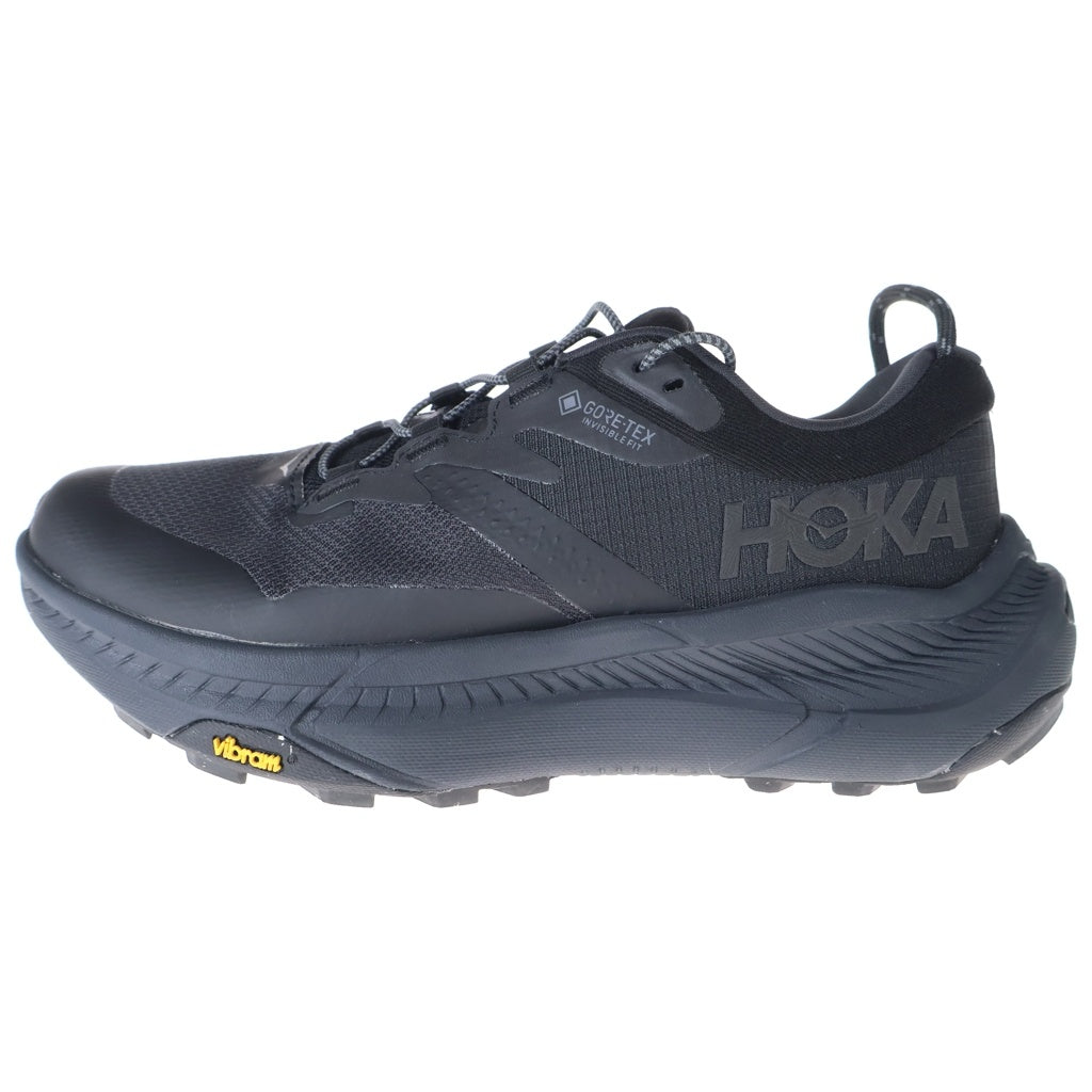 HOKA ONE ONE(ホカオネオネ) TRANSPORT GTX トランスポート ゴアテックス ローカット スニーカー レディース ブラック FE1225J