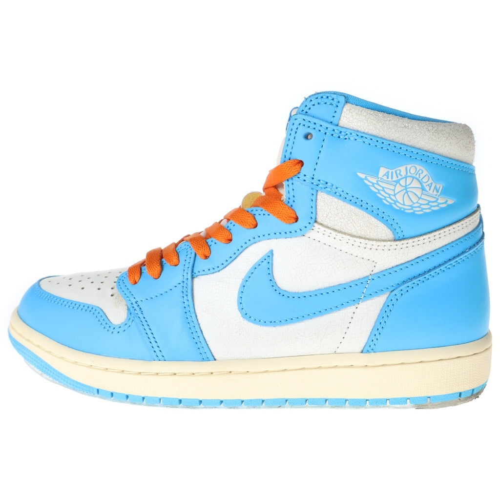 NIKE(ナイキ) AIR JORDAN 1 RETRO HIGH OG UNC REIMAGINED エアジョーダン1 レトロ リイマジンド ハイカットスニーカー ホワイト/ブルー US9/27cm DZ5485-402