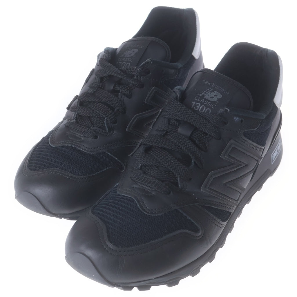 New Balance(ニューバランス) × WTAPS U1300WT ダブルタップス レザー ローカットスニーカー ブラック US8.5/26.5cm