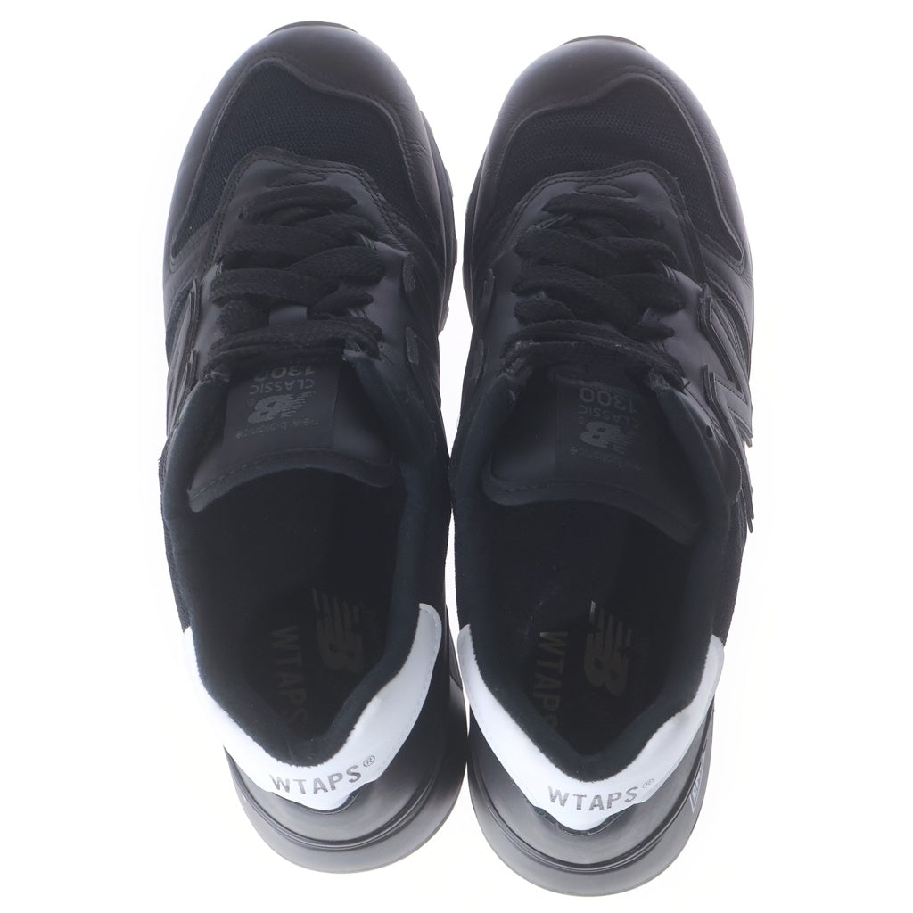 New Balance(ニューバランス) × WTAPS U1300WT ダブルタップス レザー ローカットスニーカー ブラック US8.5/26.5cm
