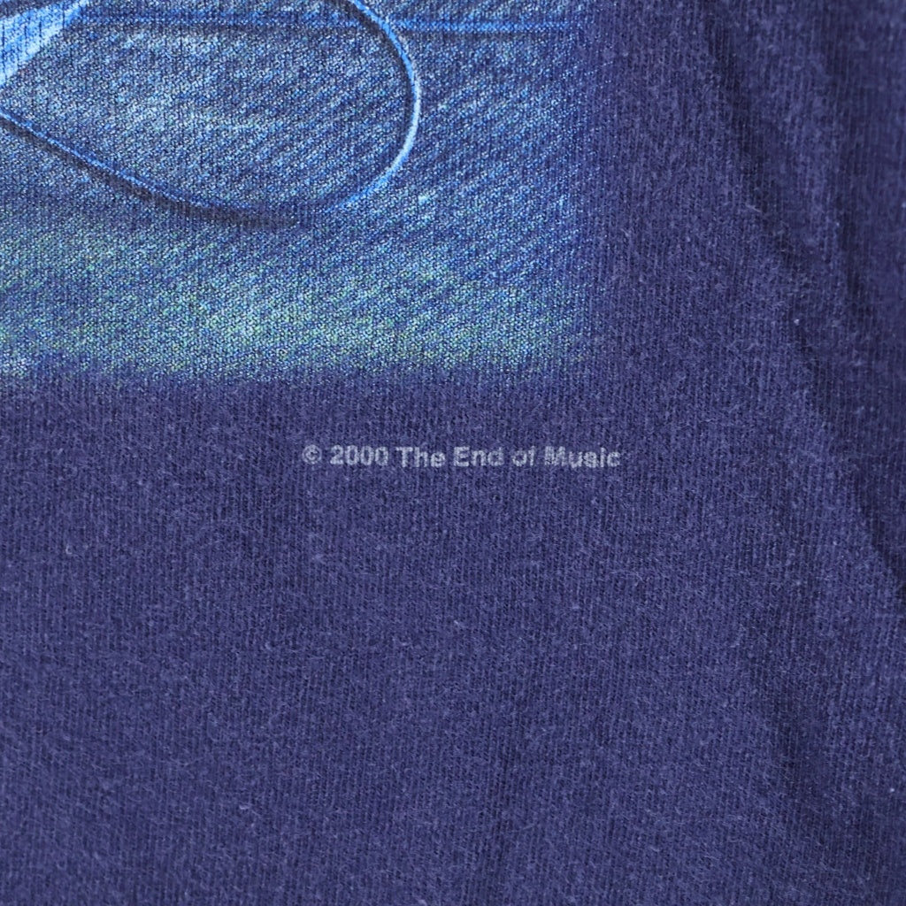VINTAGE(ヴィンテージ) 00s KURT COBAIN カートコバーン フロントプリント 半袖Tシャツ カットソー パープル