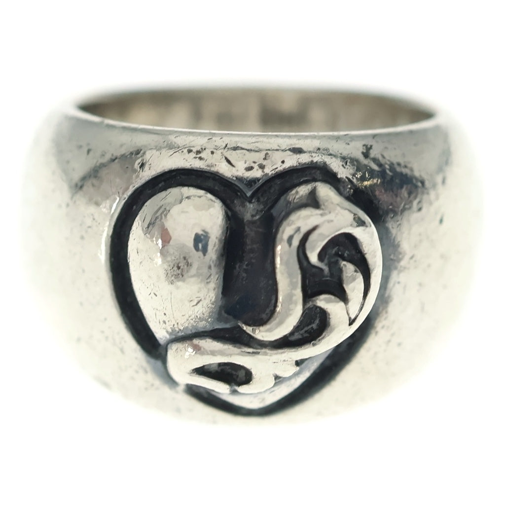 CHROME HEARTS(クロムハーツ) HEART IN BAND ハートインバンド シルバーリング