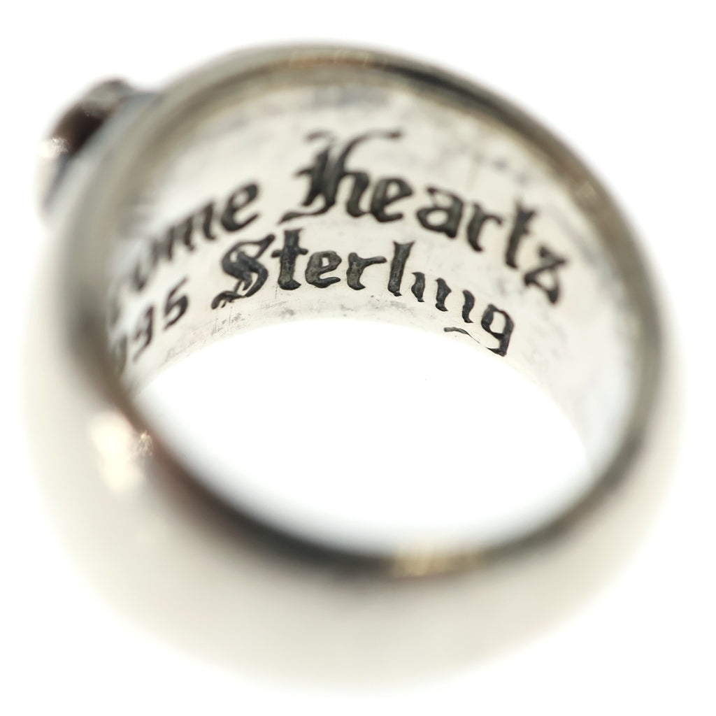 CHROME HEARTS(クロムハーツ) HEART IN BAND ハートインバンド シルバーリング