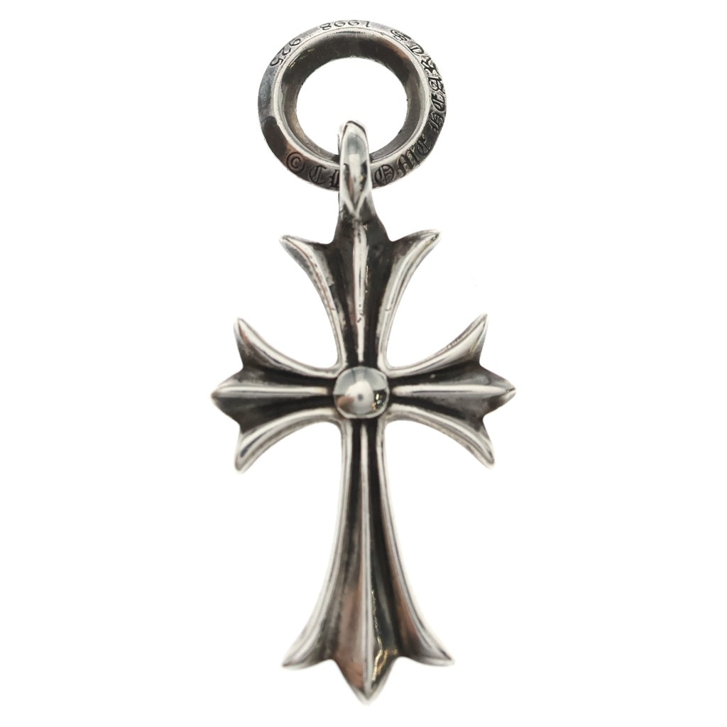 CHROME HEARTS(クロムハーツ) TINY CH CROSS タイニーCHクロス チャーム ネックレストップ シルバー BCA382