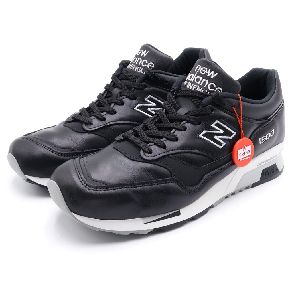 New Balance(ニューバランス) U1500KWG レザー ローカットスニーカー ブラック US10/28cm