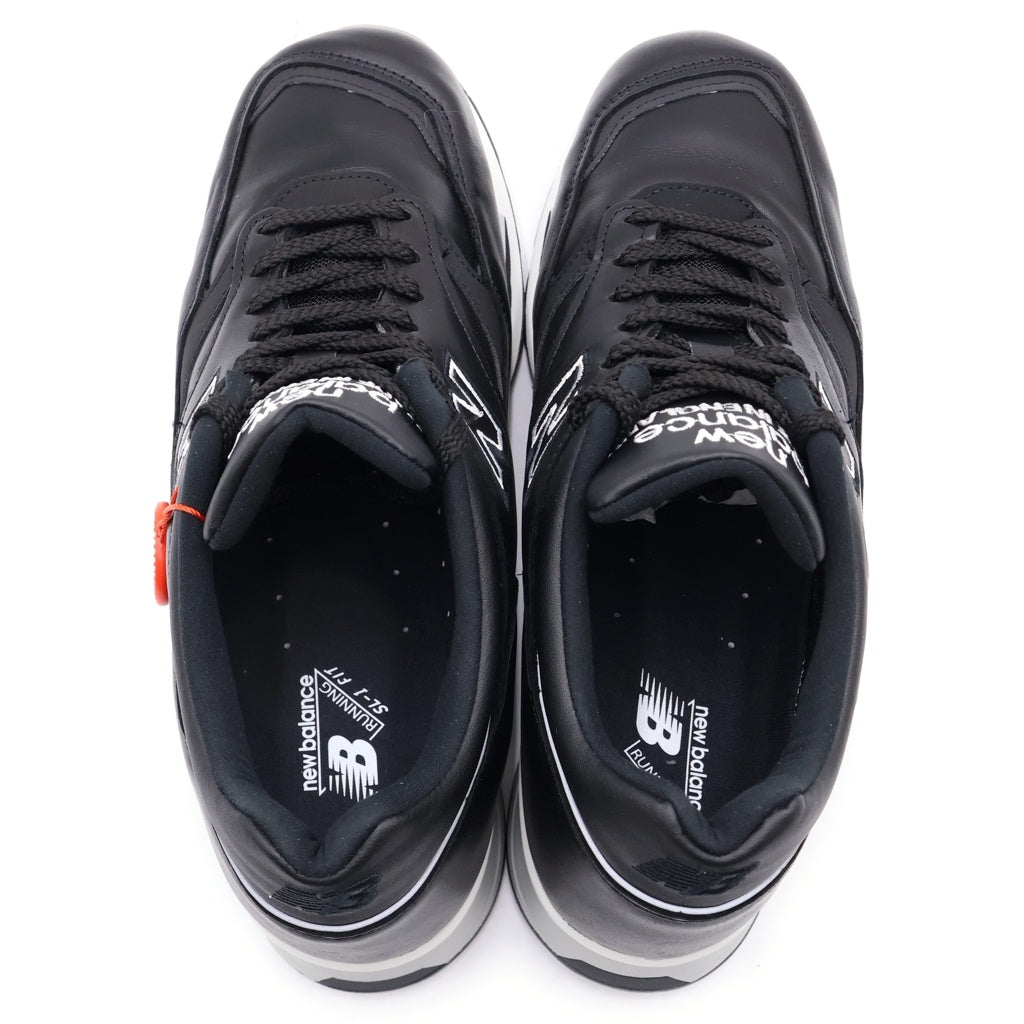 New Balance(ニューバランス) U1500KWG レザー ローカットスニーカー ブラック US10/28cm