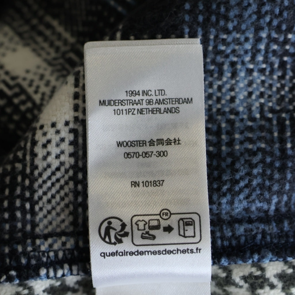 SUPREME(シュプリーム) 23AW Houndstooth Plaid Flannel Shirt ハウンドトゥース プレイド フランネル シャツ マルチ