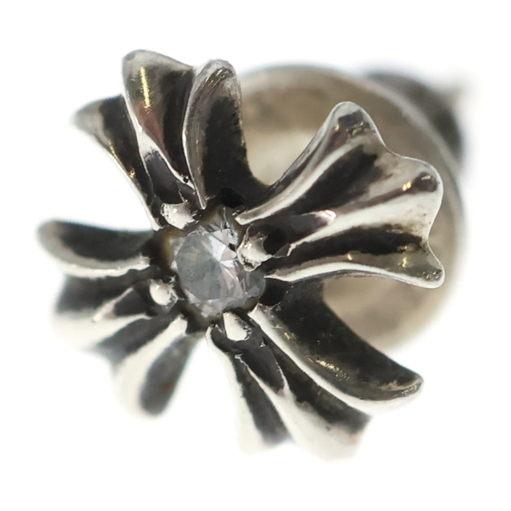 CHROME HEARTS(クロムハーツ) No2 CH PLS DIA CHプラス 1ダイヤ スタッドピアス シルバー BCA388