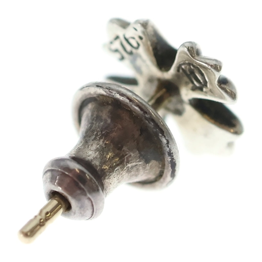 CHROME HEARTS(クロムハーツ) No2 CH PLS DIA CHプラス 1ダイヤ スタッドピアス シルバー BCA388