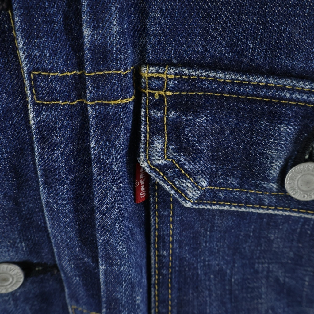Levi's(リーバイス) 90S ボタン裏 刻印 J02 BIG E 復刻 2nd デニム ジャケット インディゴ 71507