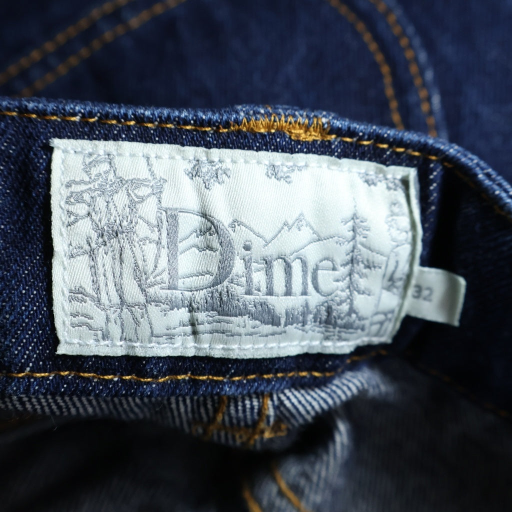 Dime(ダイム) RELAXED FIT ワイド デニム パンツ インディゴ CA59648