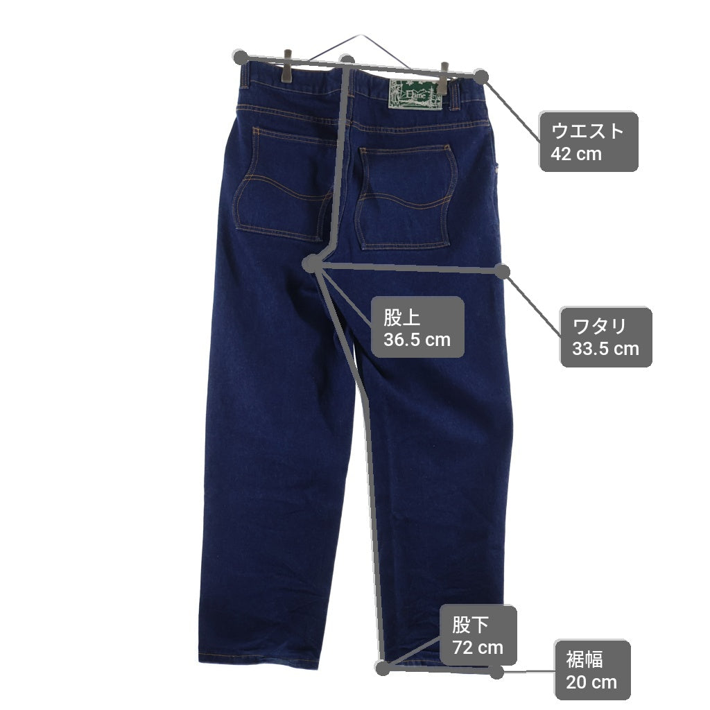 Dime(ダイム) RELAXED FIT ワイド デニム パンツ インディゴ CA59648