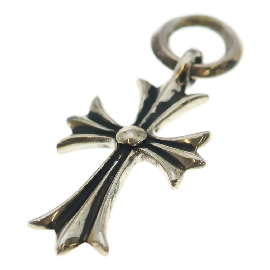 CHROME HEARTS(クロムハーツ) TINY CH CROSS タイニーCHクロス チャーム ネックレストップ シルバー BCA382