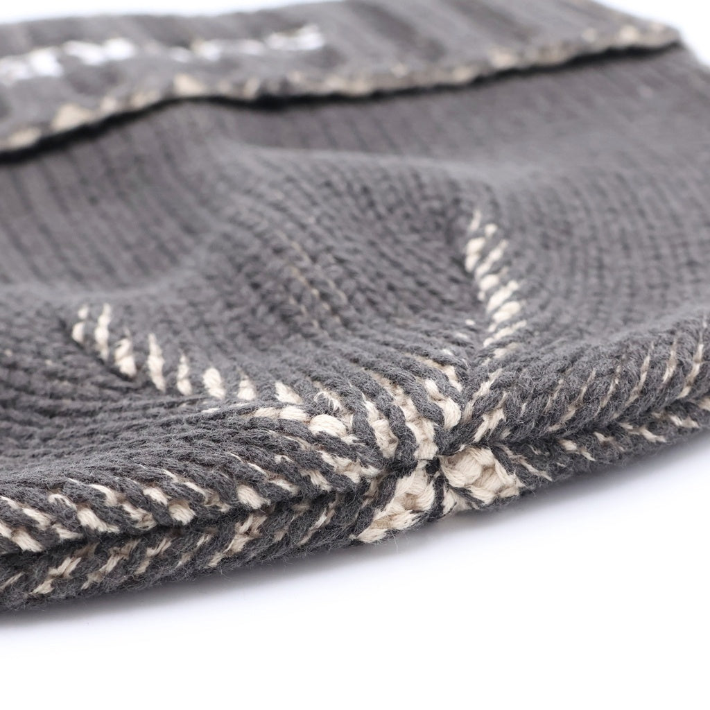 SUPREME(シュプリーム) 22SS Overprint Beanie オーバープリント ビーニー ニット帽 ブラック