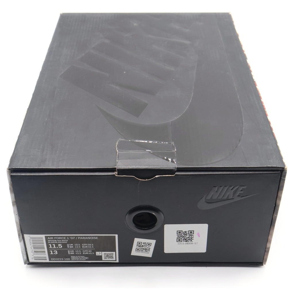 NIKE(ナイキ) ×PEACEMINUSONE AIR FORCE1 07 PARANOISE ピースマイナスワン エアフォース1 07 パラノイズ ローカットスニーカー ホワイト US11.5/29.5cm DD3223-100