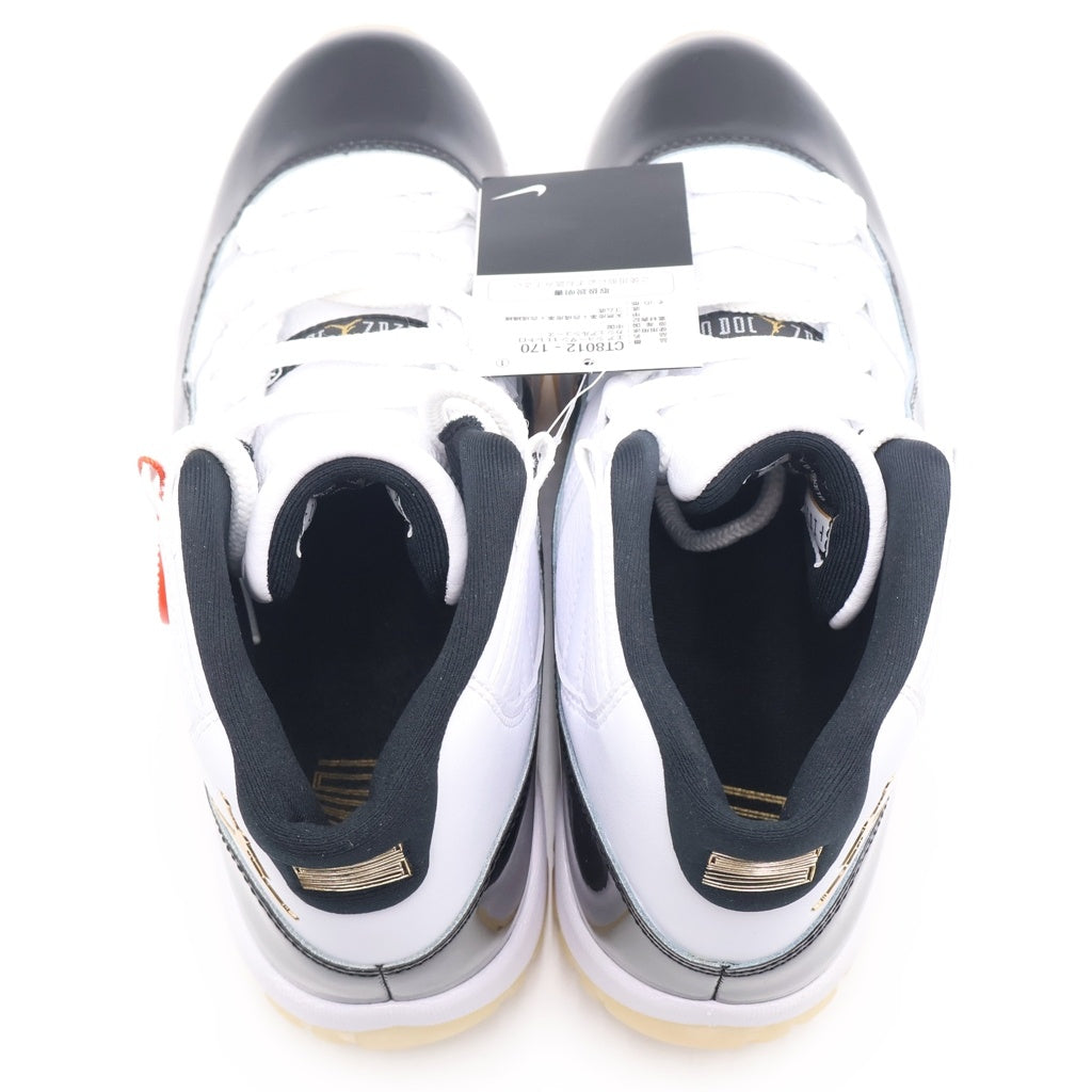NIKE(ナイキ) AIR JORDAN 11 RETRO Gratitude エアジョーダン11 レトロ グラティテュード ミッドカットスニーカー ホワイト/ブラック US9.5/27.5cm CT8012-170