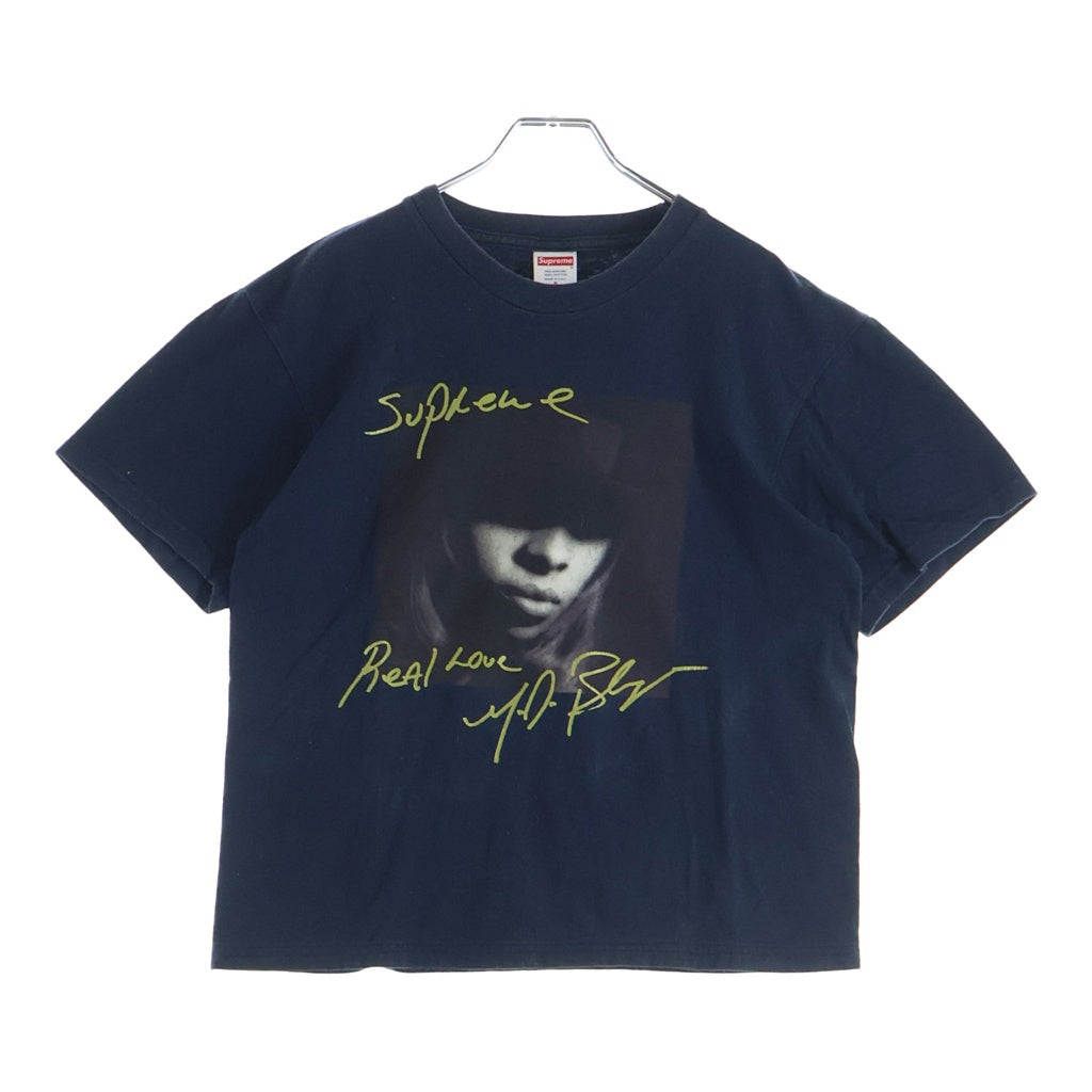 SUPREME(シュプリーム) 19AW Mary J. Blige Tee メアリーJブライジ フォトプリント 半袖Tシャツ カットソー ブラック