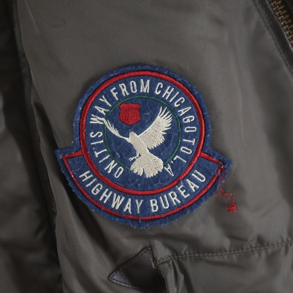 AVIREX(アヴィレックス) N-3B WAPPEN MODIFIED ワッペンモディファイド フライトジャケット カーキ 6122044