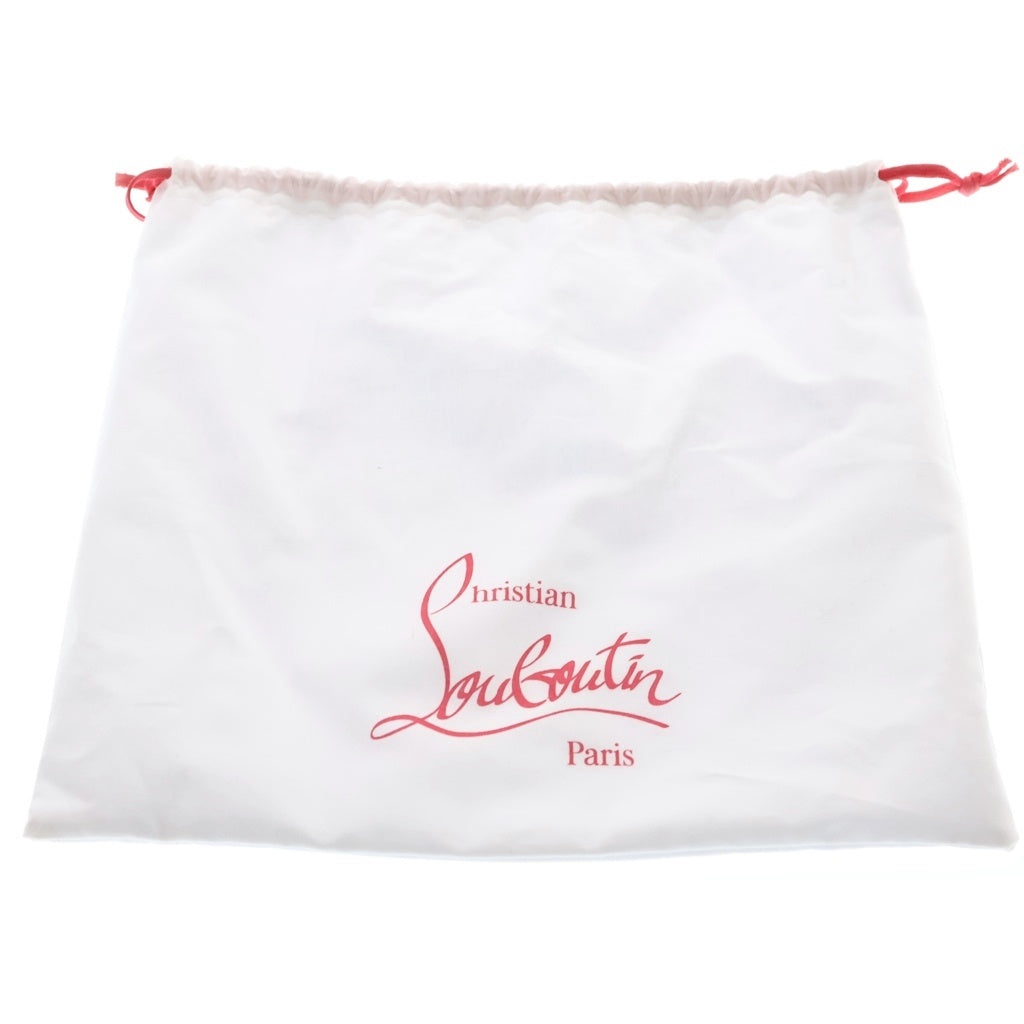 CHRISTIAN LOUBOUTIN(クリスチャンルブタン) Lamb nappa leather Cap ラムレザー フライト キャップ ブラウン 1265135-F780