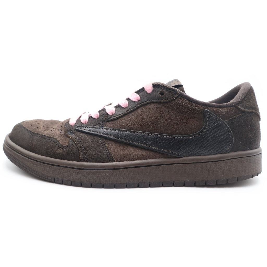 NIKE(ナイキ) ×TRAVIS SCOTT AIR JORDAN 1 LOW OG SP VELVET BROWN トラヴィススコット エアジョーダン 1 ベルベット ローカットスニーカー US9/27.0cm DM7866-202