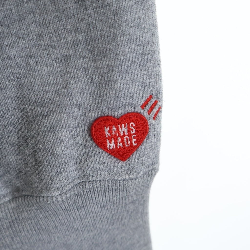 HUMAN MADE(ヒューマンメイド) ×KAWS MADE SWEATTSHIRT スウェットシャツ グレー