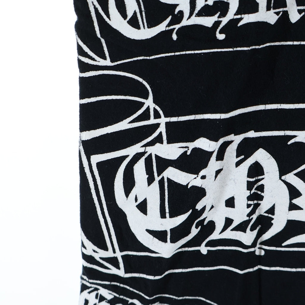 CHROME HEARTS(クロムハーツ) ×COMME des GARCONS 2007年 クリスマス 限定 ペンキ プリント 半袖 カットソー Tシャツ