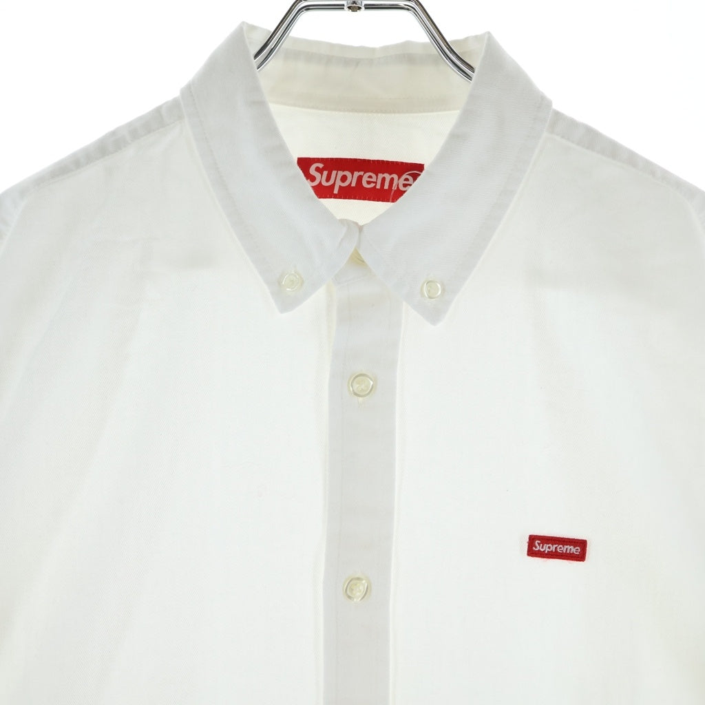 SUPREME(シュプリーム) 26SS Small Box Shirt スモールボックスロゴ 長袖シャツ ホワイト