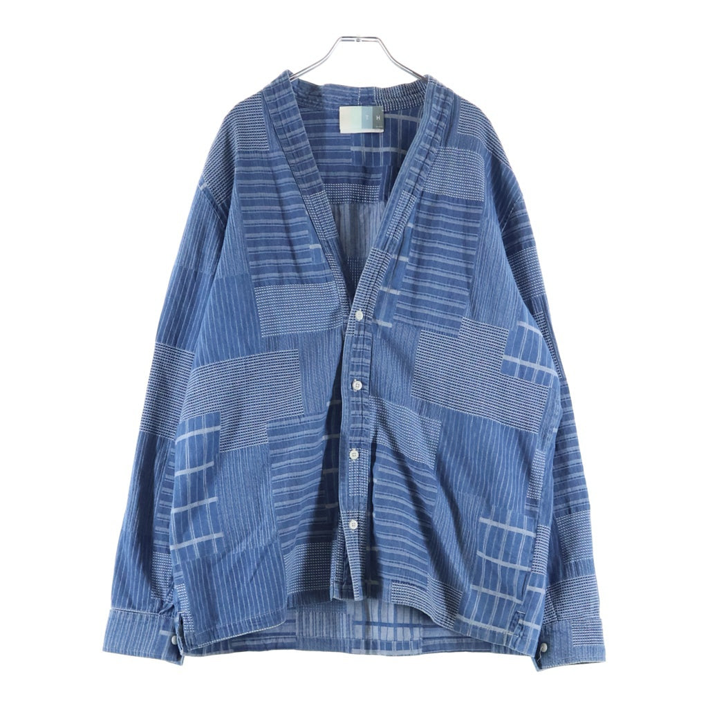 KITH(キス) 23SS Japanese Indigo Sullivan Gi Shirt ジャパニーズ サリバン ギ シャツ インディゴ