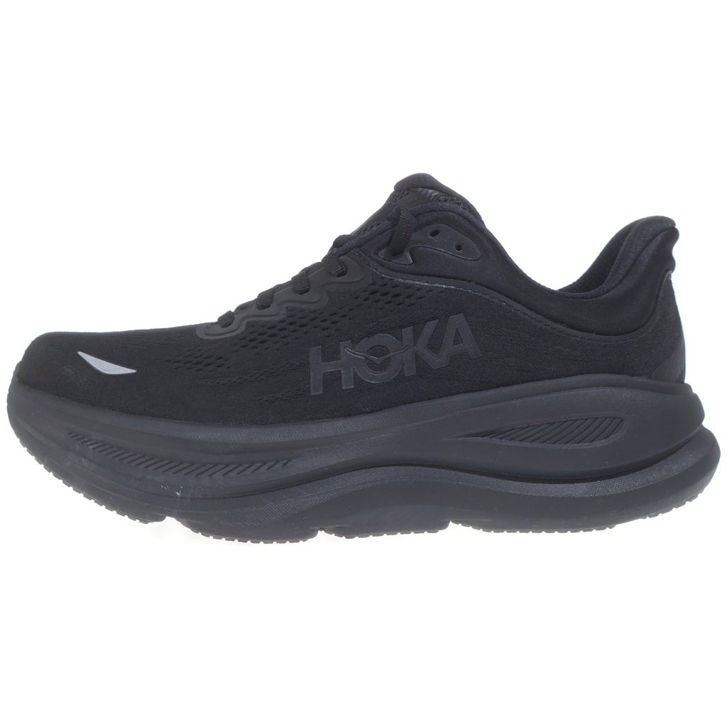 HOKA ONE ONE(ホカオネオネ) BONDI 9 ボンダイ 9 ローカットスニーカー ブラック US9.5/27.5cm 1162011