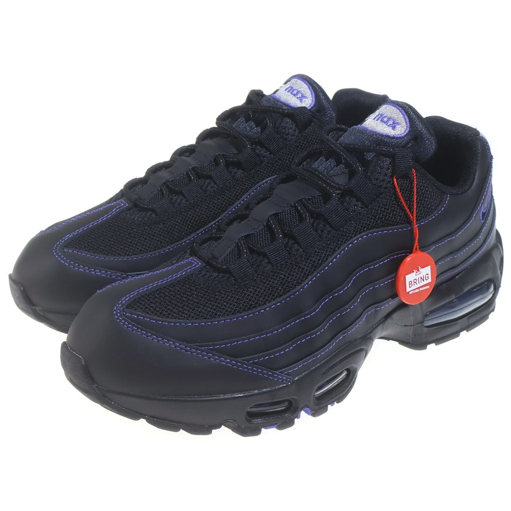 NIKE(ナイキ) Air Max 95 OG Big Bubble Black Persian Violet エアマックス95 OG ビッグバブル ローカットスニーカー ブラック US9.5/27.5cm IB7936-001