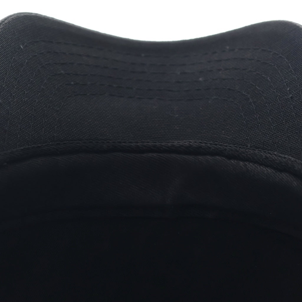 AMIRI(アミリ) MA LOGO TRUCKER HAT ロゴ刺繍 メッシュキャップ ブラック/オレンジ