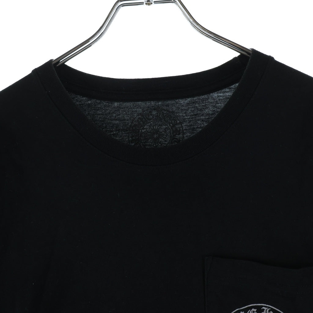 CHROME HEARTS(クロムハーツ) CH T-SHRT ラスベガス限定バックホースシュープリント 半袖Tシャツ カットソー ブラック