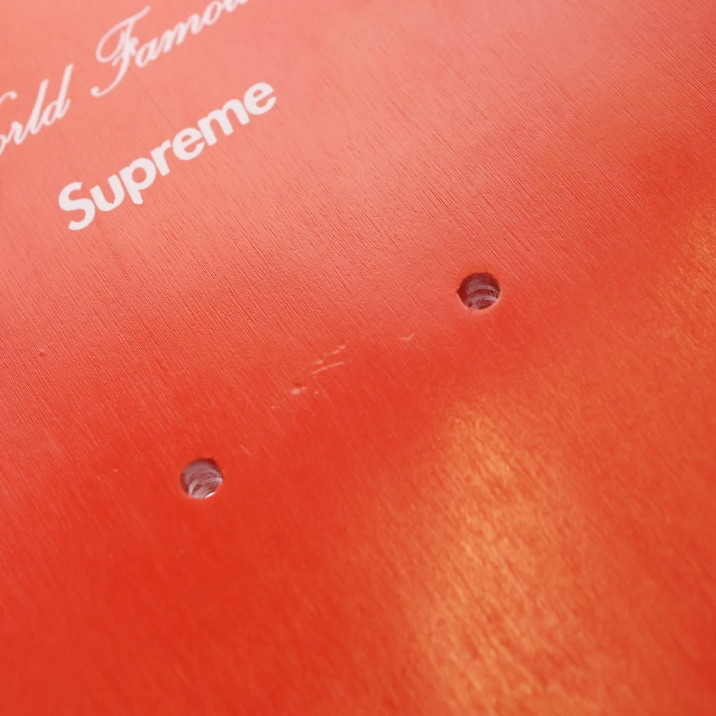 SUPREME(シュプリーム) 22SS Uncut Box Logo Skateboard Deck アンカット ボックスロゴ スケートボード デッキ レッド