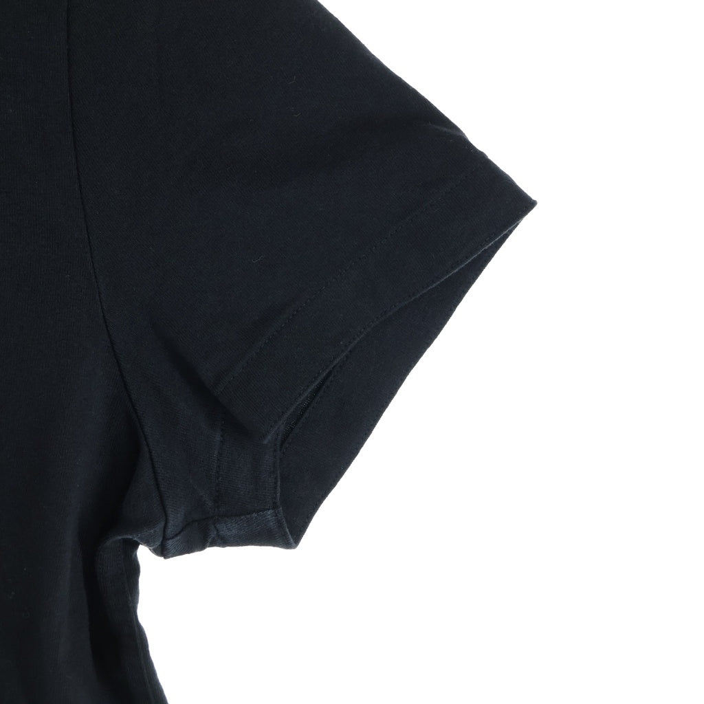 BOTTEGA VENETA(ボッテガヴェネタ) クルーネック 半袖Tシャツ カットソー ブラック 744780 VF1U0