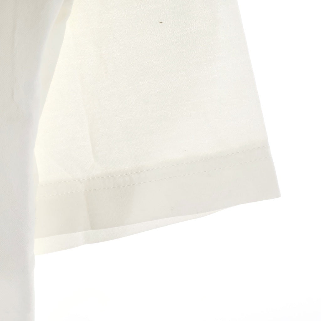 LOUIS VUITTON(ルイヴィトン) 08SS フロントスクエア切り替え 半袖Tシャツ カットソー ホワイト