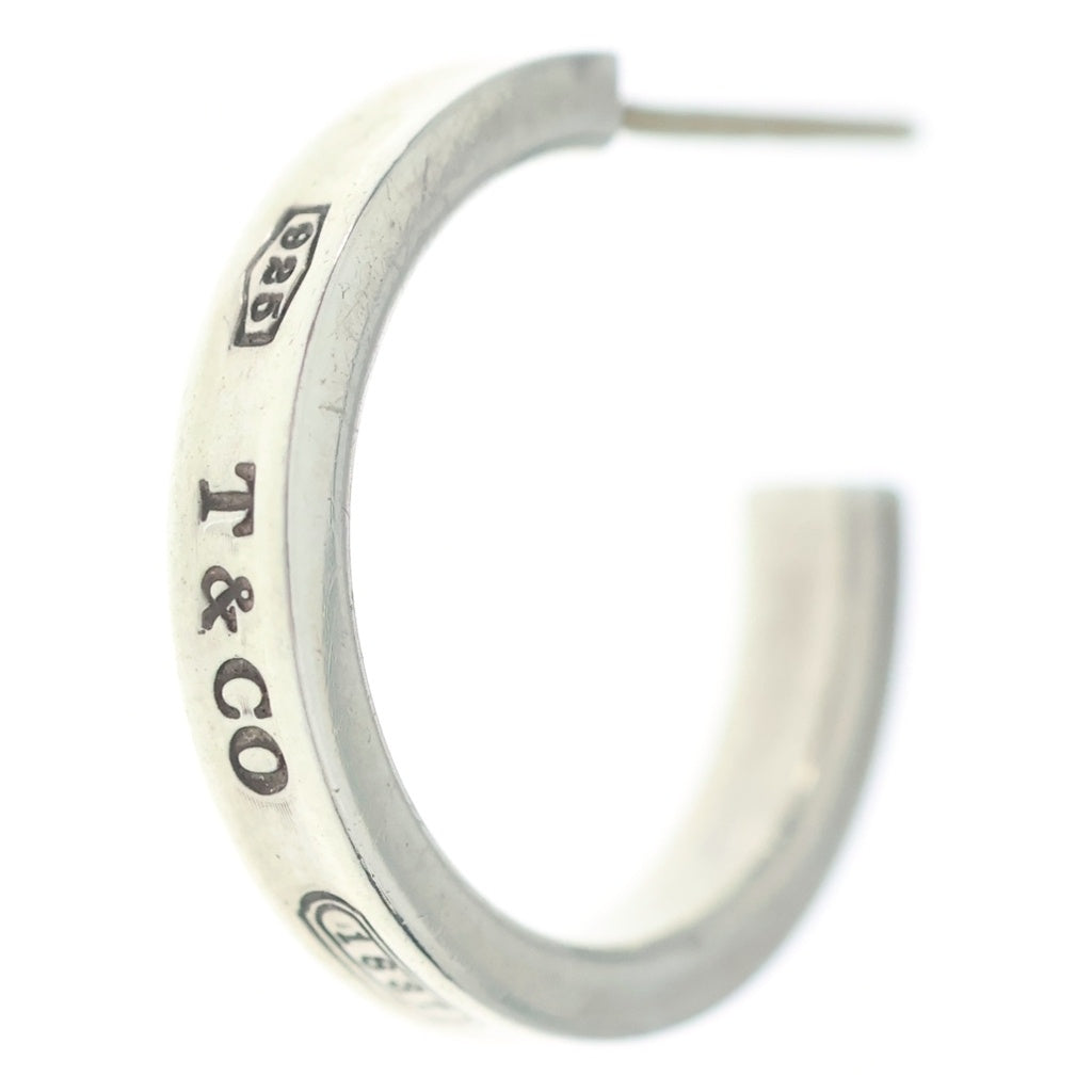 TIFFANY & Co.(ティファニー) 1837 ロゴ フープ ピアス シルバー レディース